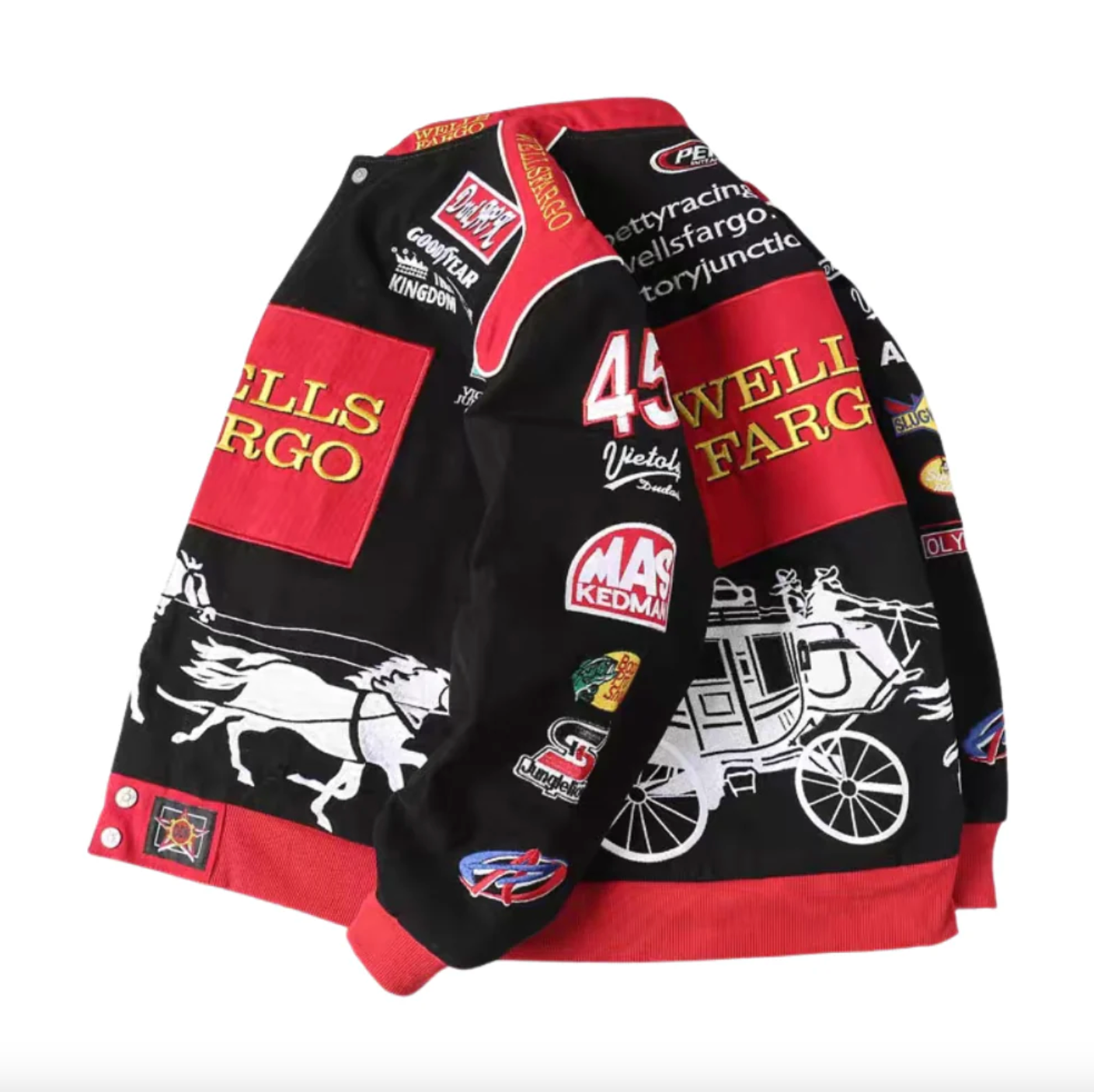 RARE WELLS FARGO NASCAR JACKET | UNISEX