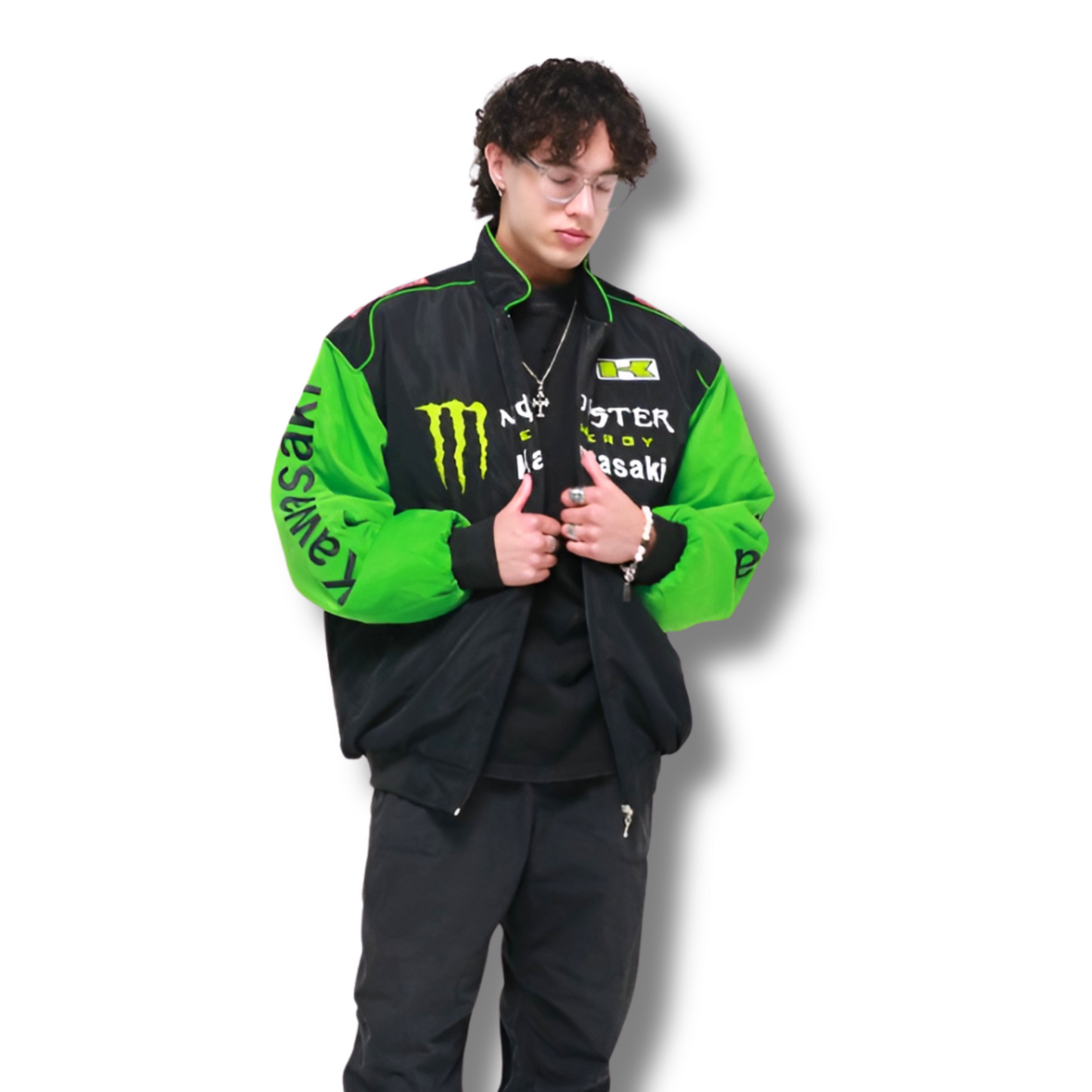 MONSTER/KAWASAKI RACING JACKET | UNISEX