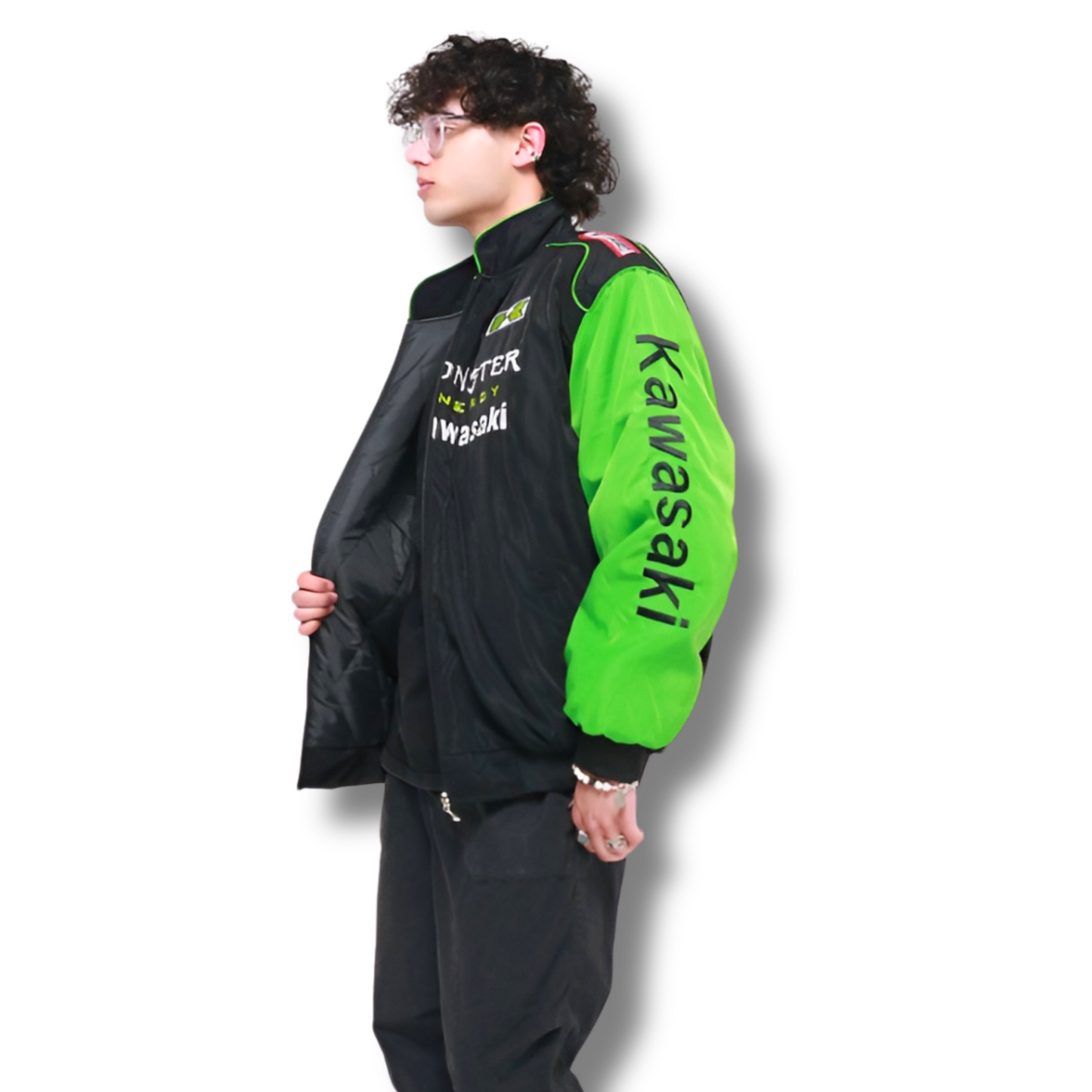 MONSTER/KAWASAKI RACING JACKET | UNISEX