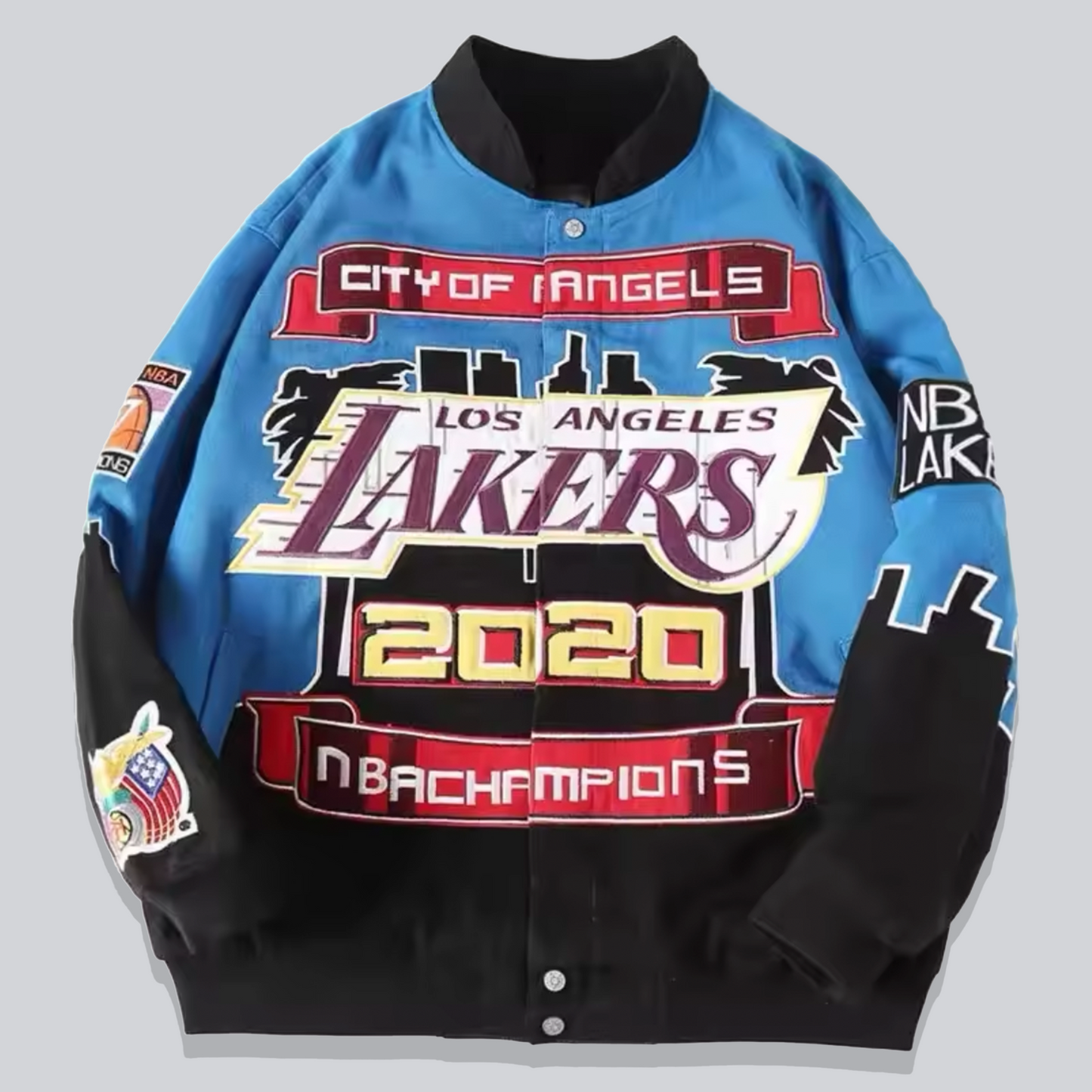LAKERS VINTAGE RACING JACKET | UNISEX