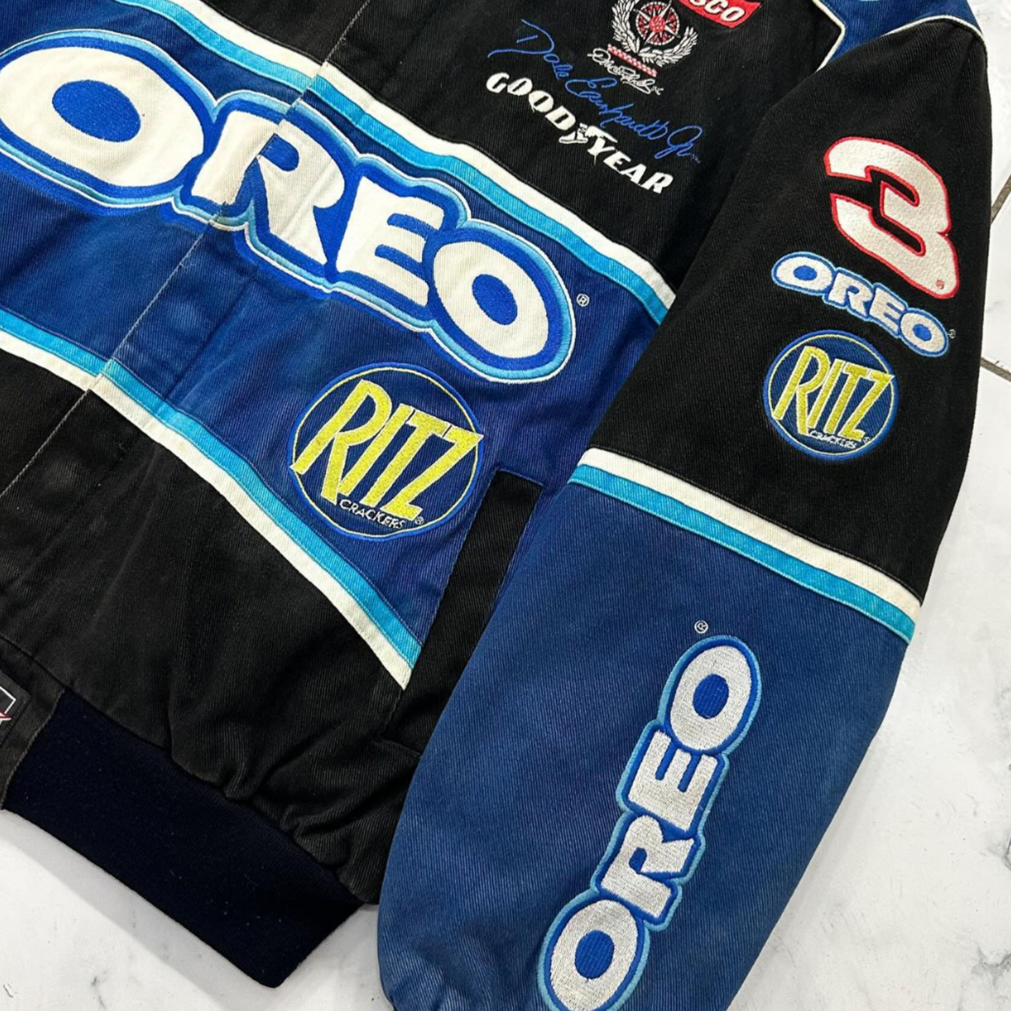 RETRO OREO NASCAR JACKET | UNISEX