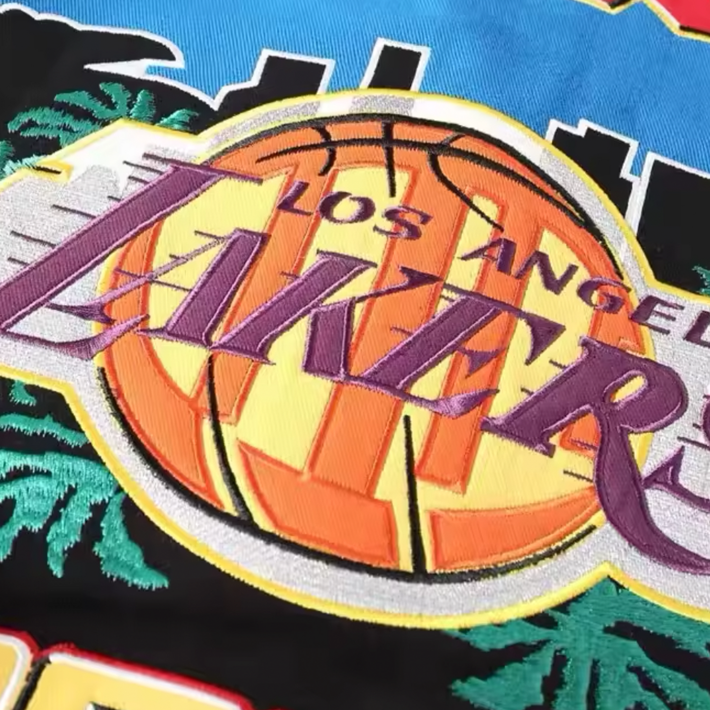 LAKERS VINTAGE RACING JACKET | UNISEX