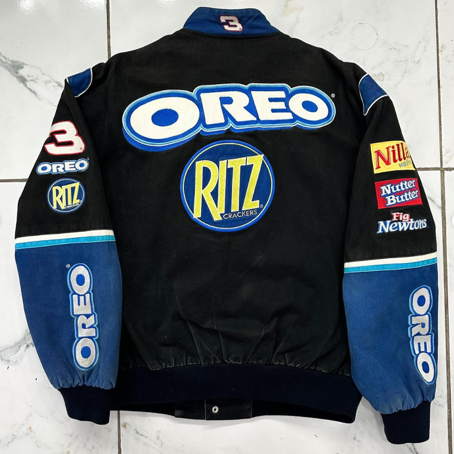 RETRO OREO NASCAR JACKET | UNISEX