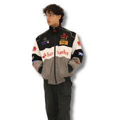 F1 MERCEDES/MCLAREN RACING JACKET GREY | UNISEX