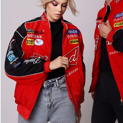 DODGE BUDWEISER RACING JACKET RED | UNISEX