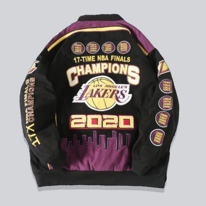 LAKERS VINTAGE RACING JACKET | UNISEX